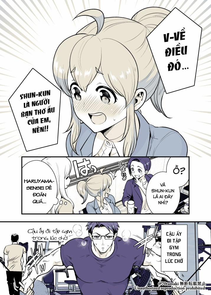 Osananajimi Ga Hisabisa Ni Saikai Shitara Otagai Kyonyuu Ni Natteta 23 trang 5