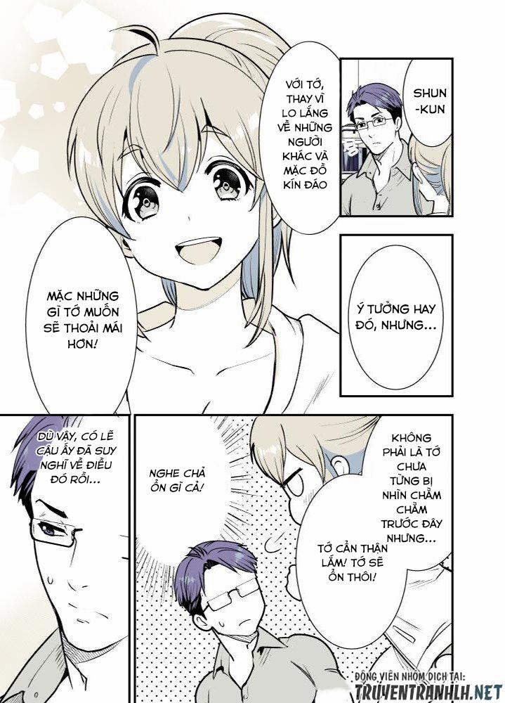 Osananajimi Ga Hisabisa Ni Saikai Shitara Otagai Kyonyuu Ni Natteta 4 trang 4