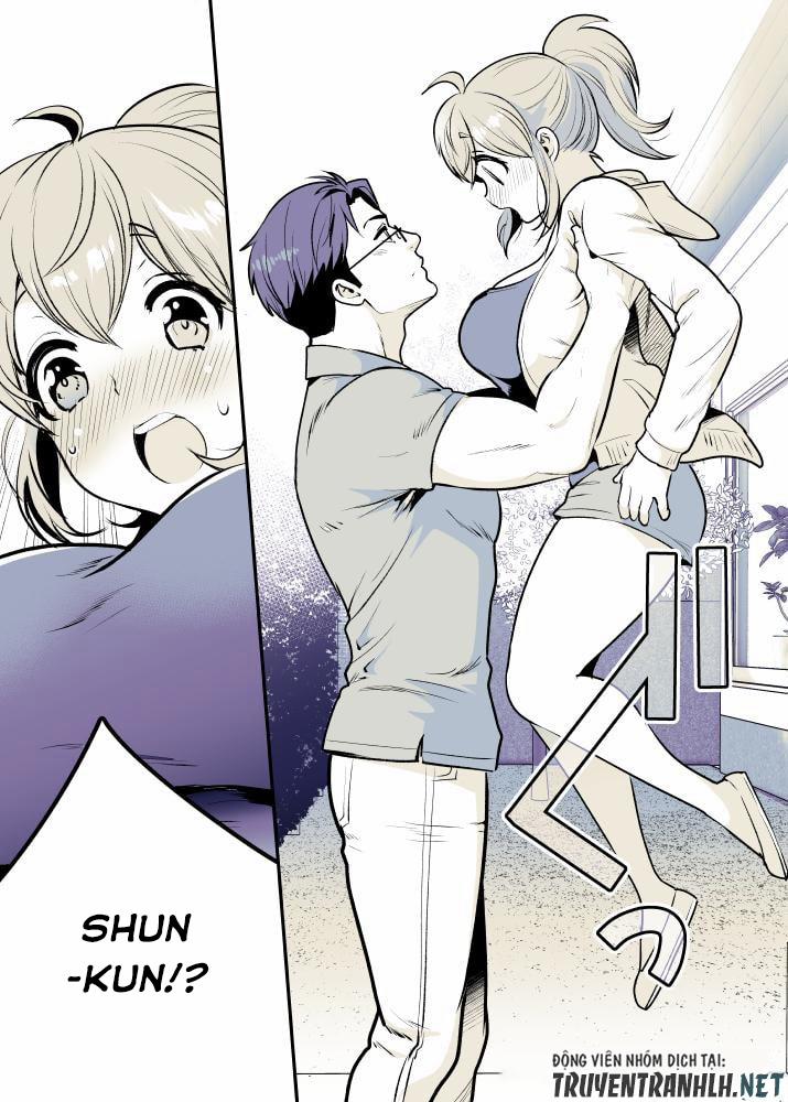 Osananajimi Ga Hisabisa Ni Saikai Shitara Otagai Kyonyuu Ni Natteta 8 trang 4