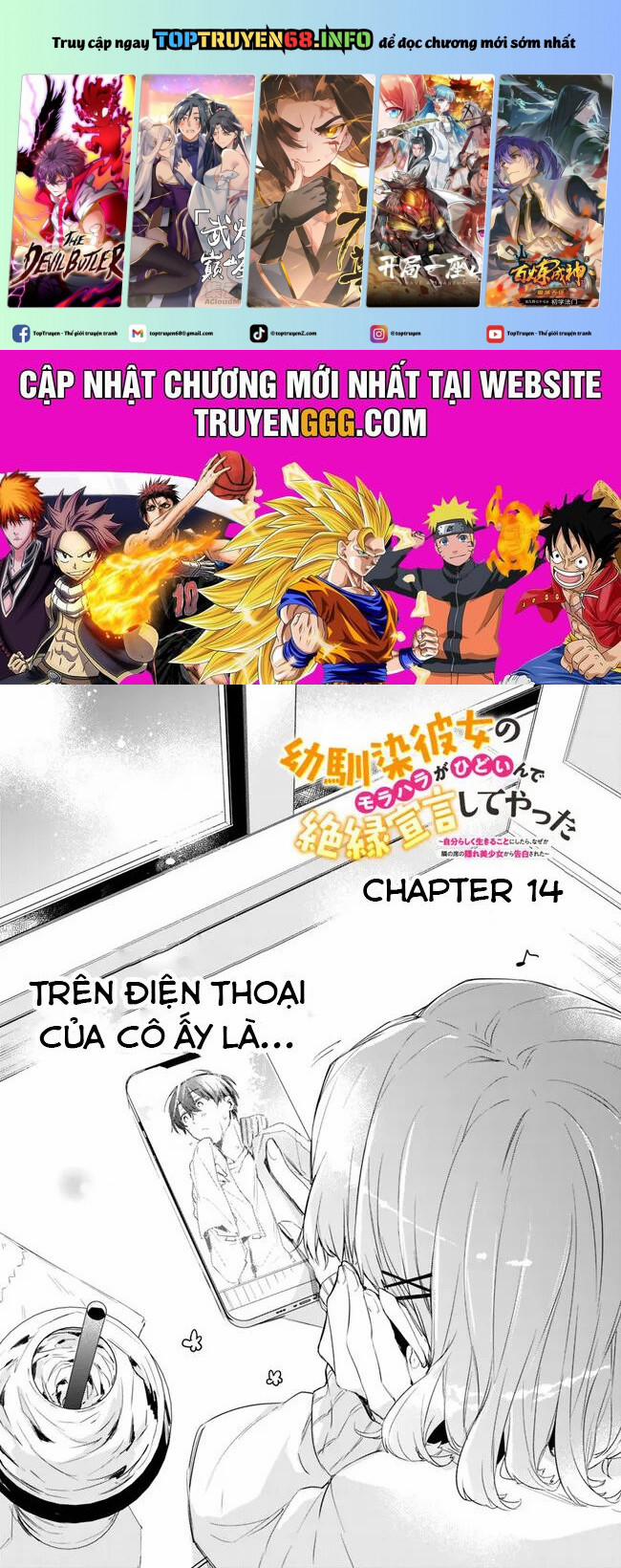 Osananajimi Kanojo No Morahara Ga Hidoi N De Zetsuen Sengen Shite Yatta 14 trang 0