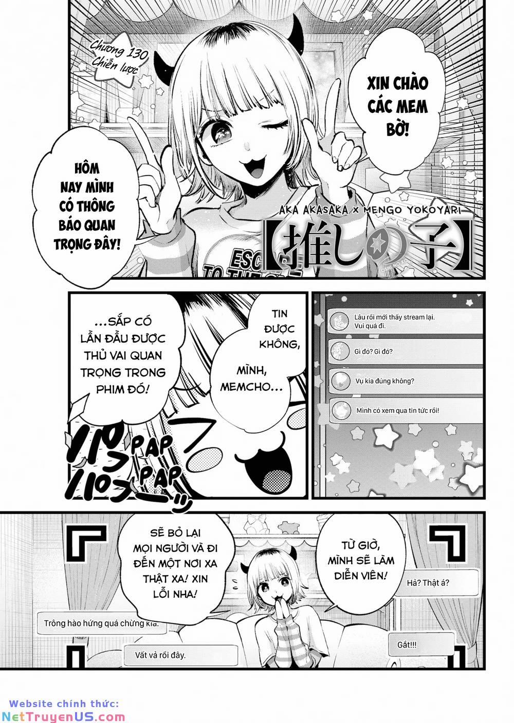 Oshi No Ko 130 trang 1