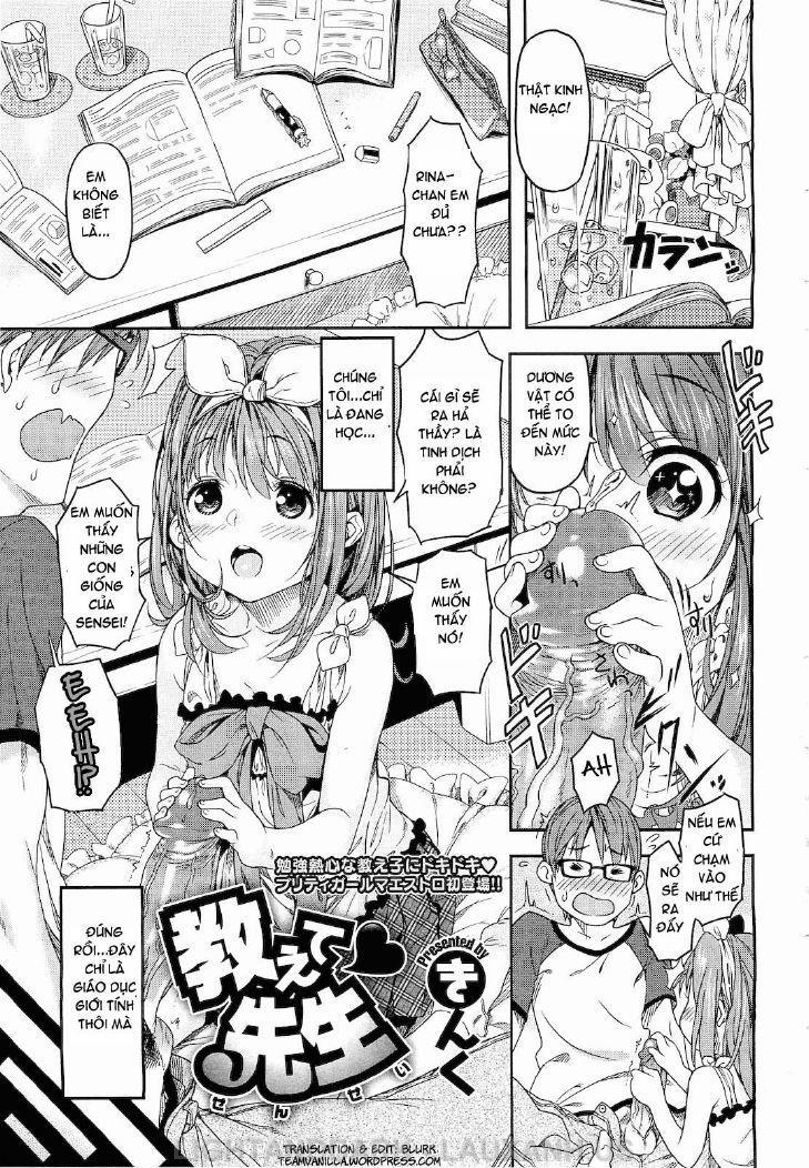 Oshiete Sensei Oneshot [Loli, Moe] trang 0