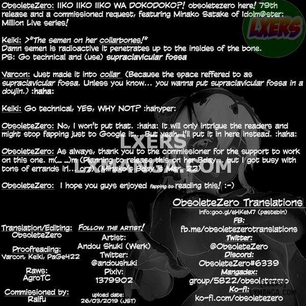 Oshigoto Theater 3 Oneshot trang 22