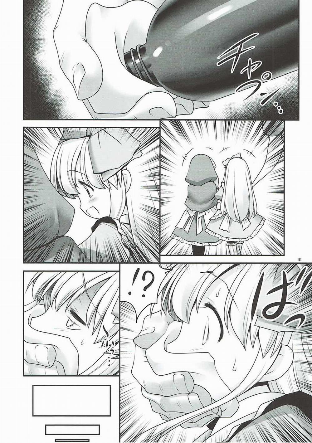 Osoware Nureru Ehon no Shoujo (Cuộc đời sa ngã của Alice và cô bé Khăn Đỏ ) Oneshot trang 7