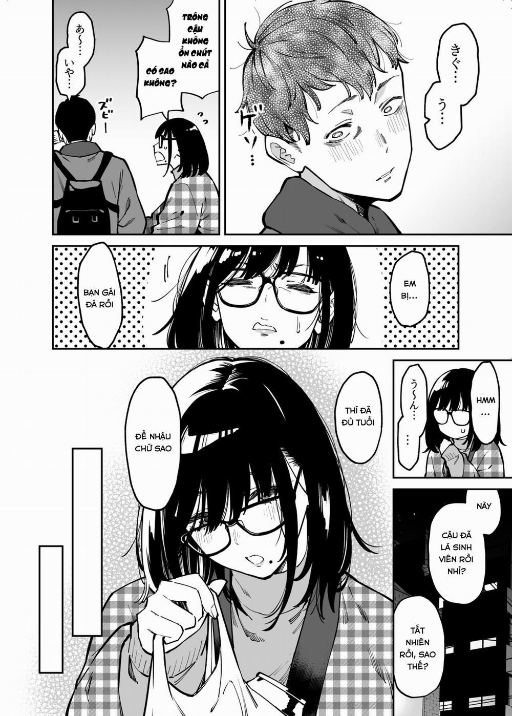 Otonari no Darashina Onee-san ni Nagusamerareru Hanashi 1 trang 3