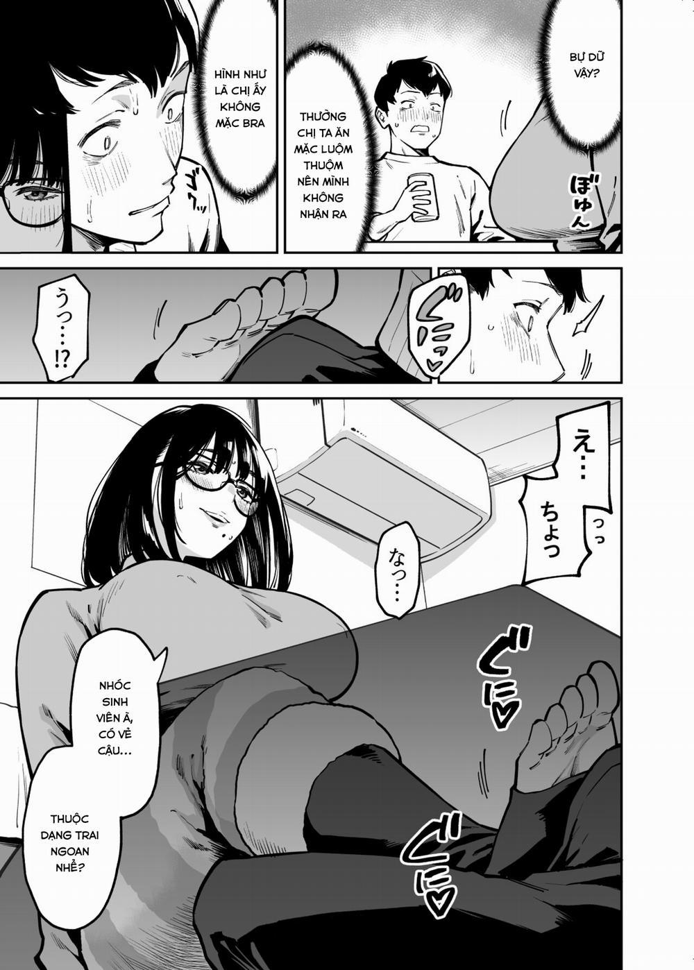 Otonari no Darashina Onee-san ni Nagusamerareru Hanashi 1 trang 8