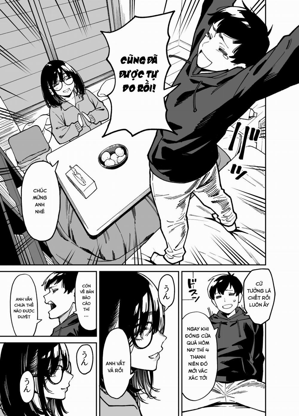 Otonari no Darashina Onee-san ni Nagusamerareru Hanashi 2 trang 12