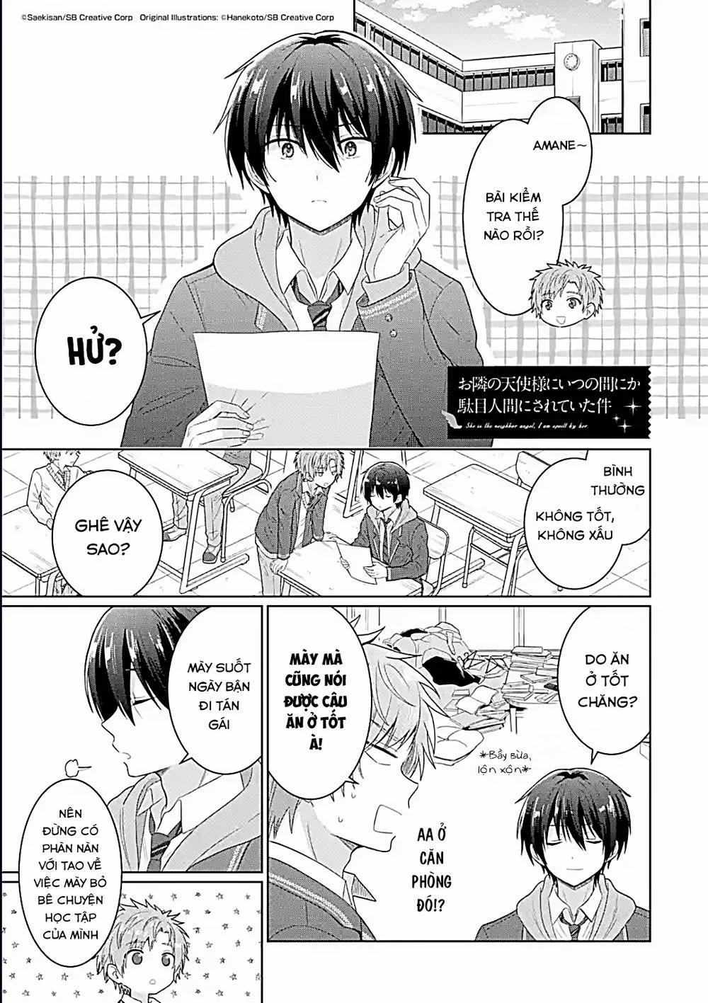 Otonari No Tenshi-Sama Ni Itsunomanika Dame Ningen Ni Sareteita Ken 6 trang 1