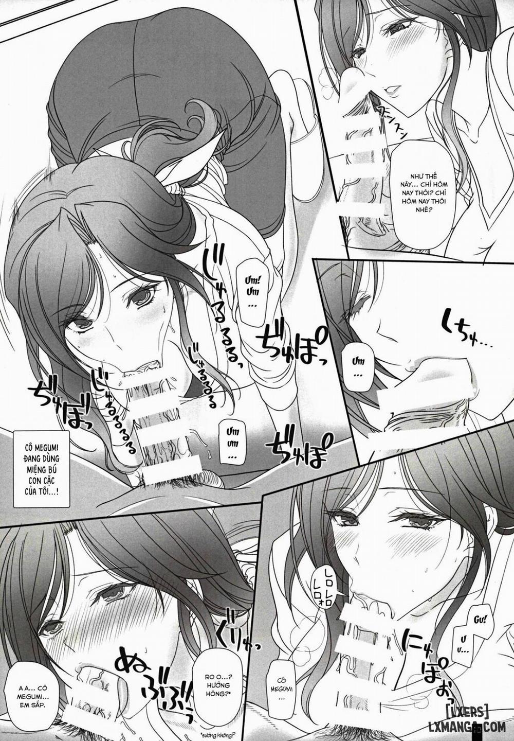 Otonari-san to no Love Love Ecchi Hitozuma Megumi-san Oneshot trang 8