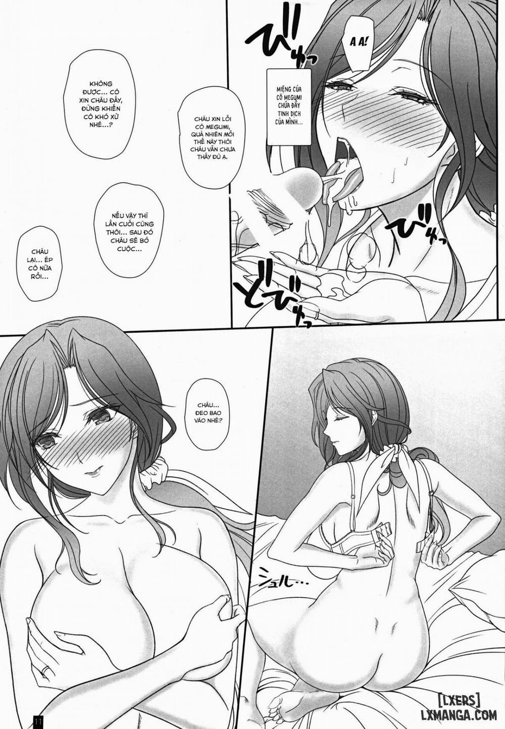 Otonari-san to no Love Love Ecchi Hitozuma Megumi-san Oneshot trang 9