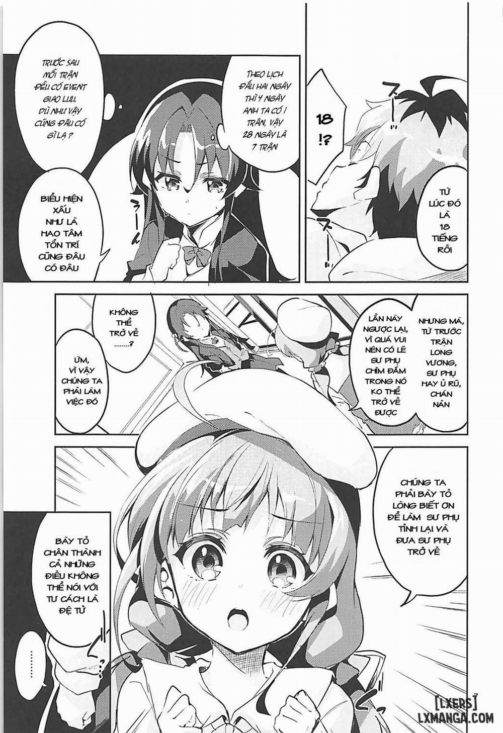 Otsukaresama desu Shisho Oneshot trang 5