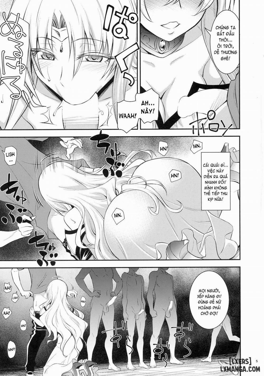 Ouhi-sama Taihen Hacchake Asobasu Oneshot trang 4