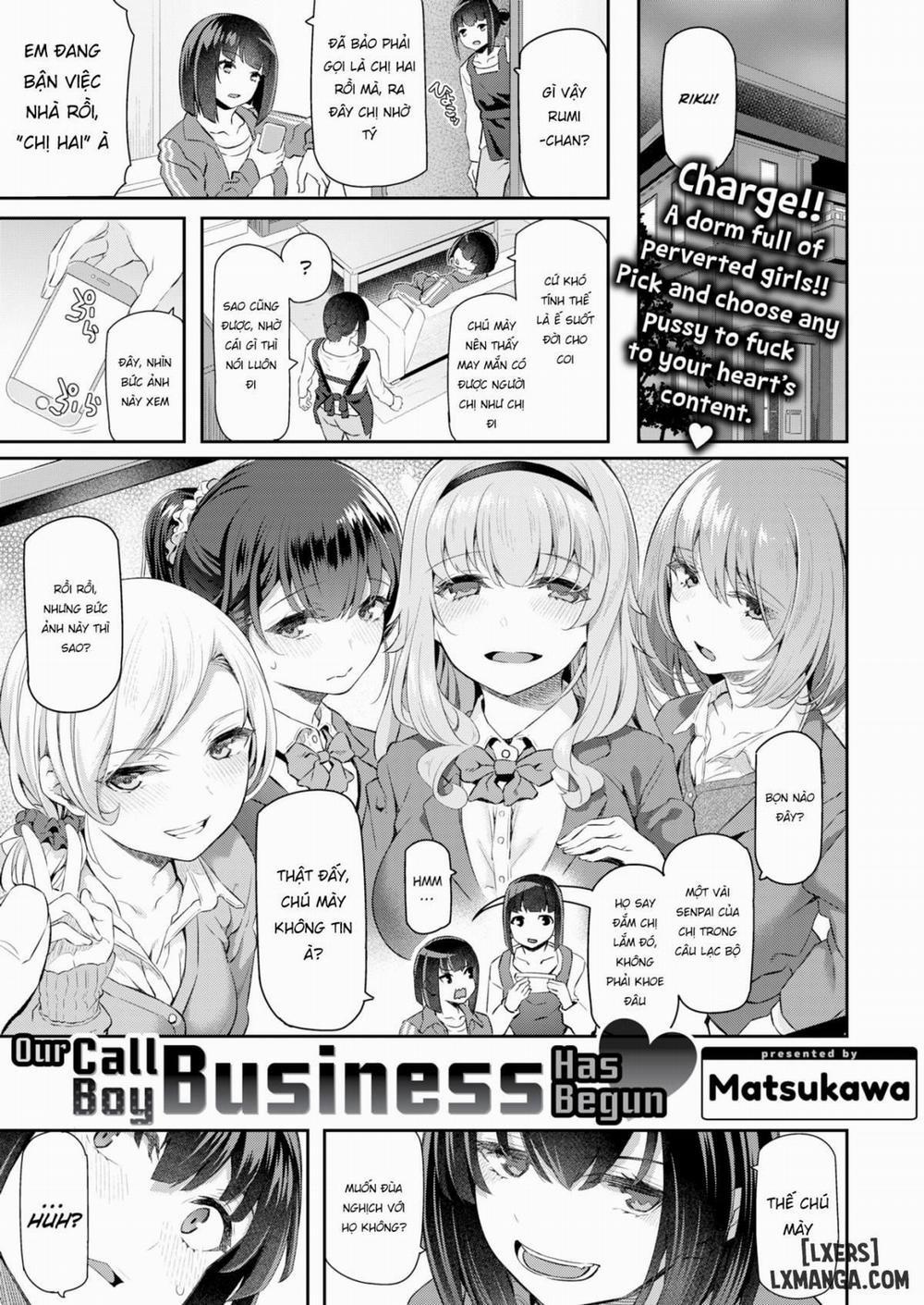 Our Call Boy Business Has Begun ❤ Oneshot trang 1