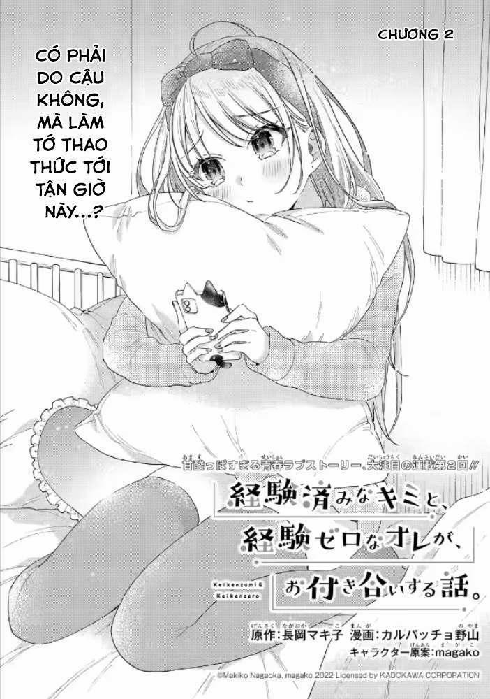 Our Dating Story: The Experienced You And The Inexperienced Me 2.1 trang 2