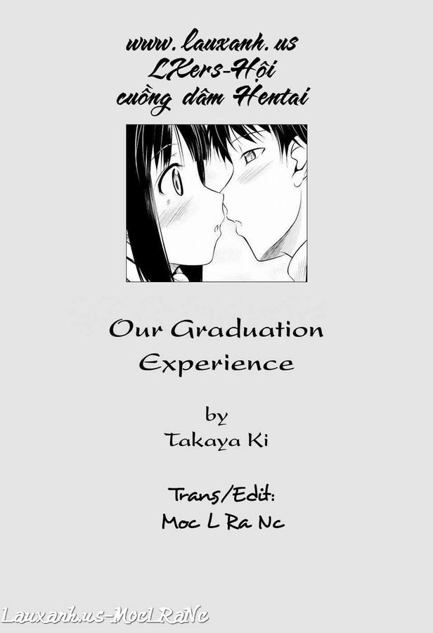 Our Graduation Experience Oneshot trang 0