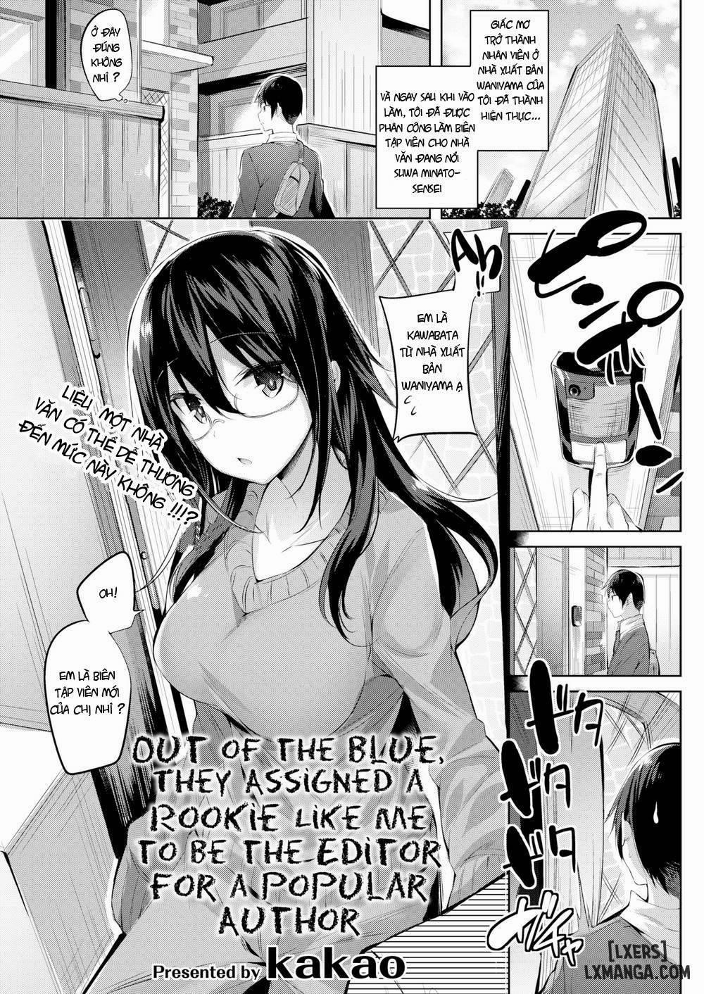 Out of the Blue, They Assigned a Rookie Like Me to Be the Editor for a Popular Author Oneshot trang 0