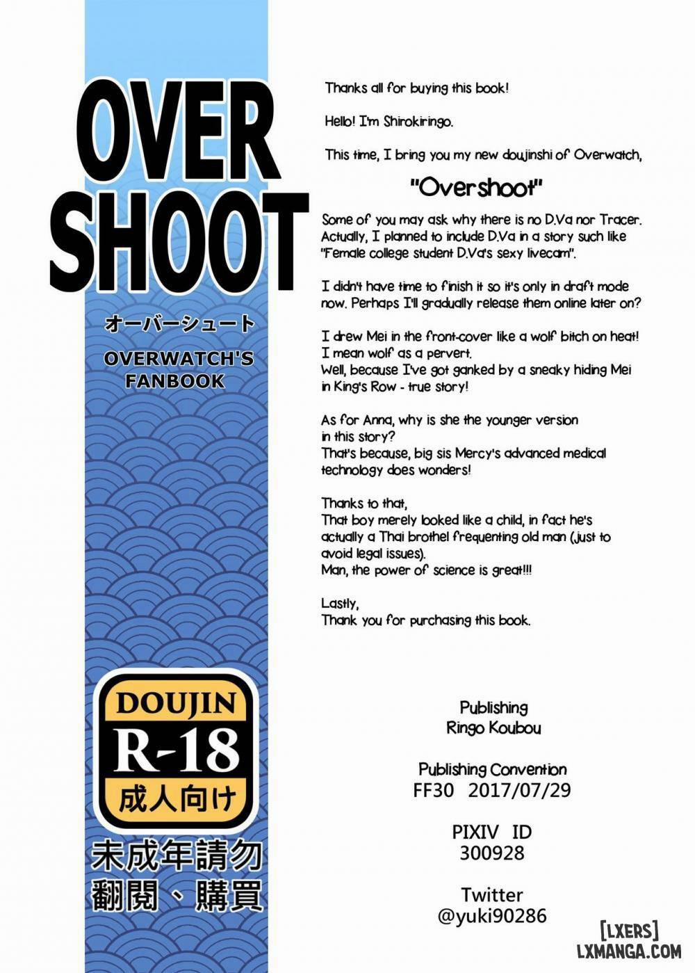 OVERSHOOT Oneshot trang 6