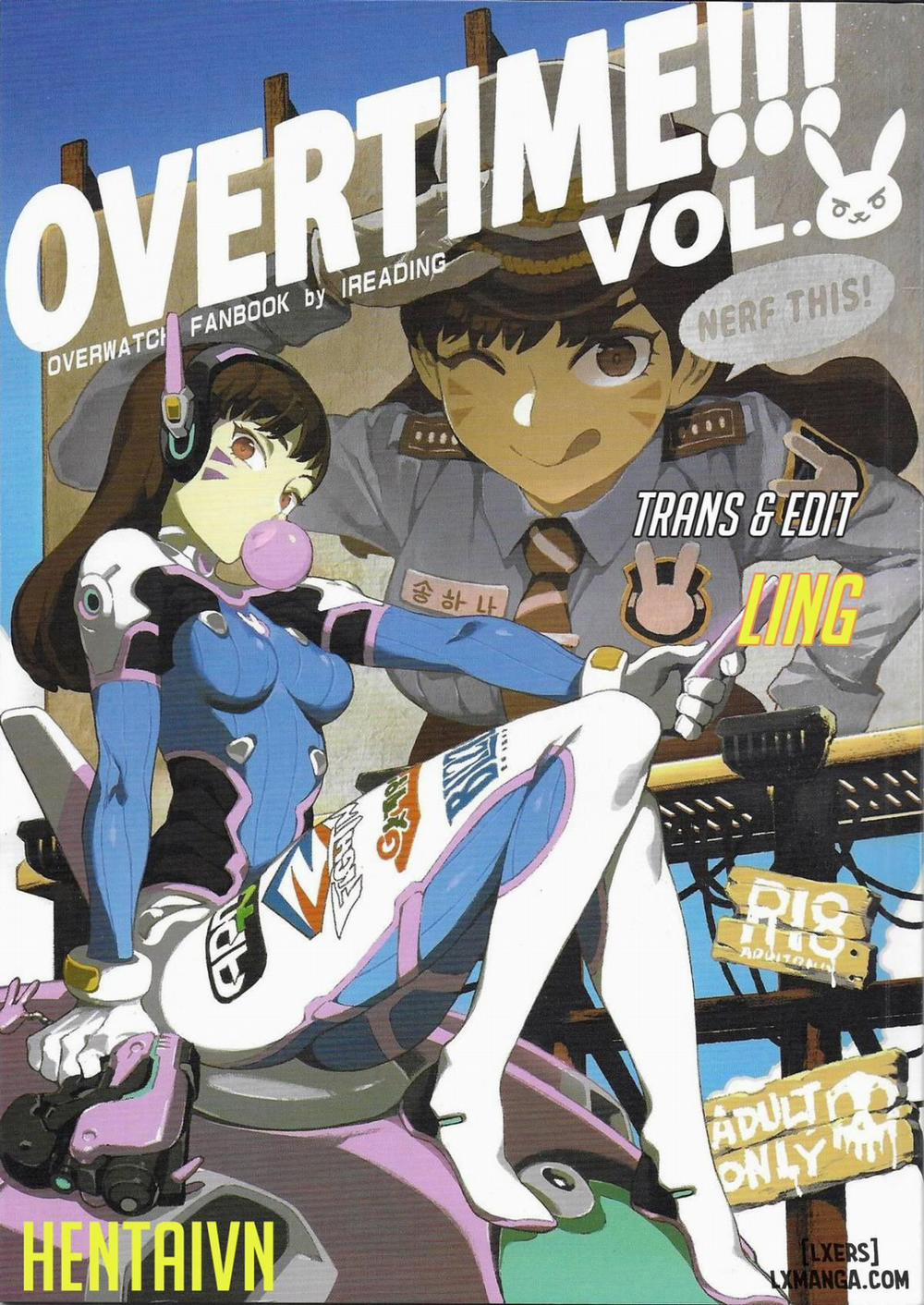 OVERTIME!! OVERWATCH FANBOOK VOL.2 Oneshot trang 0