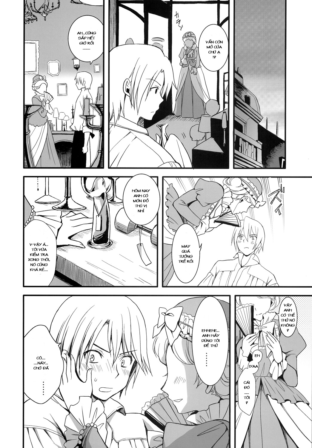 Oyaku Ni Tachitain Desu (Ikoku Meiro No Croisee) Oneshot trang 4