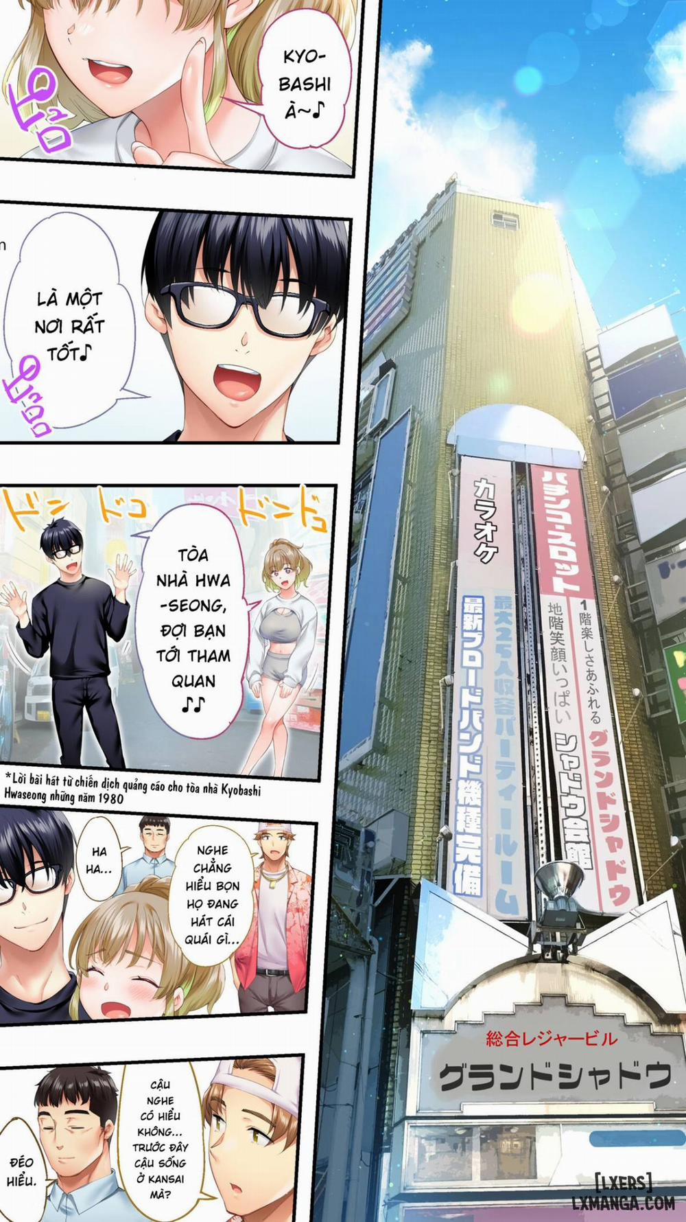 Panpan Travelers Oosaka Shuudan Rapehen -TRUYỆN MÀU 2 trang 14