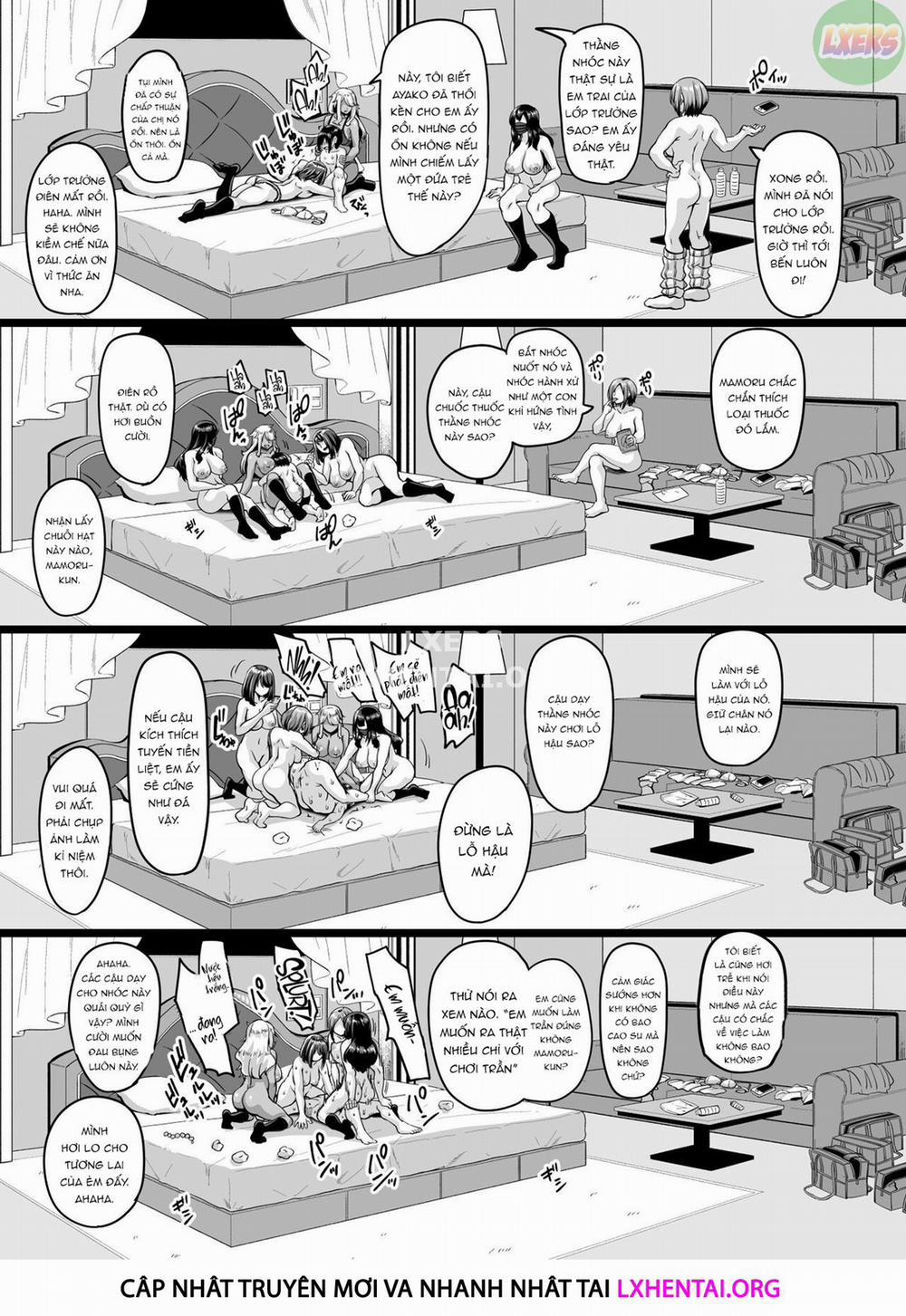 Papa-Katsu Bitch No Atashi-Ra Ga Anta No Otouto O Katte Mesuiki Yarichin-Kun Ni Shite Kawaigatteageru Oneshot trang 31