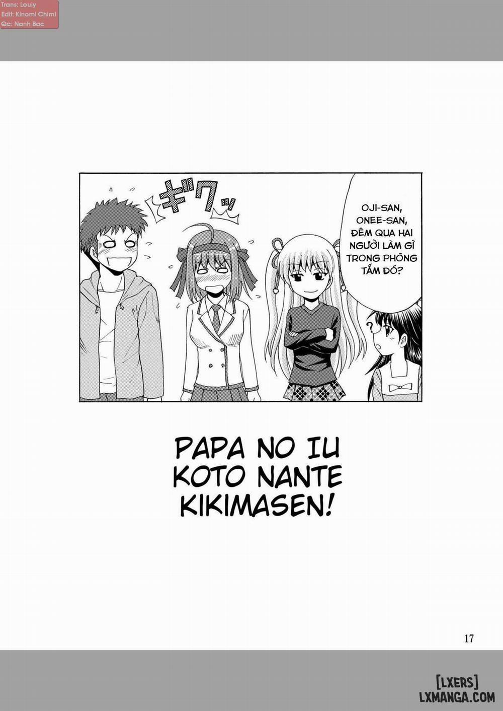 Papa no Iu Koto Nante Kikimasen 1 trang 16