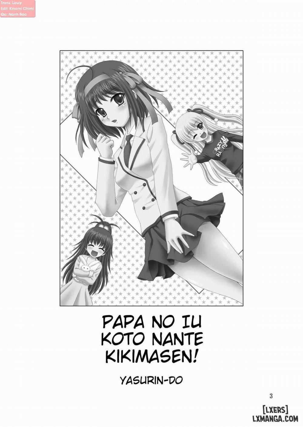 Papa no Iu Koto Nante Kikimasen 1 trang 2