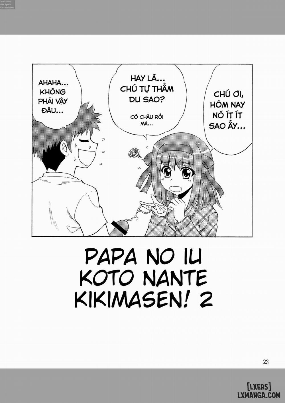 Papa no Iu Koto Nante Kikimasen 2 trang 22