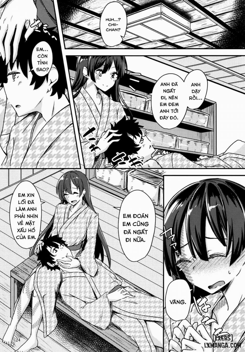 Paraiso Chii-chan to Yukemuri de Hawawa Oneshot trang 22