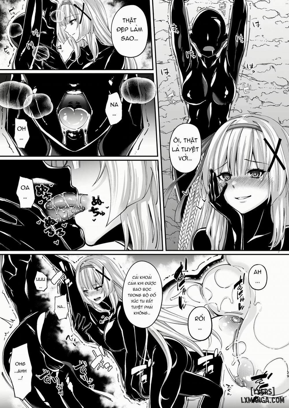 Parasite Rubber - The Tale of a Princess Knight Parasitized by Black Rubber Tentacle Clothes Oneshot trang 28