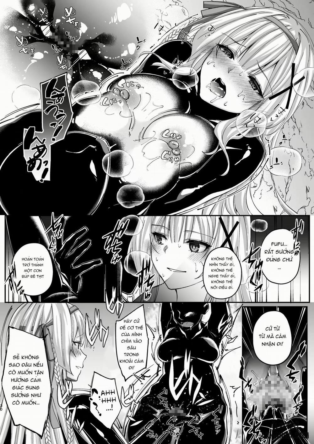 Parasite Rubber - The Tale of a Princess Knight Parasitized by Black Rubber Tentacle Clothes Oneshot trang 29