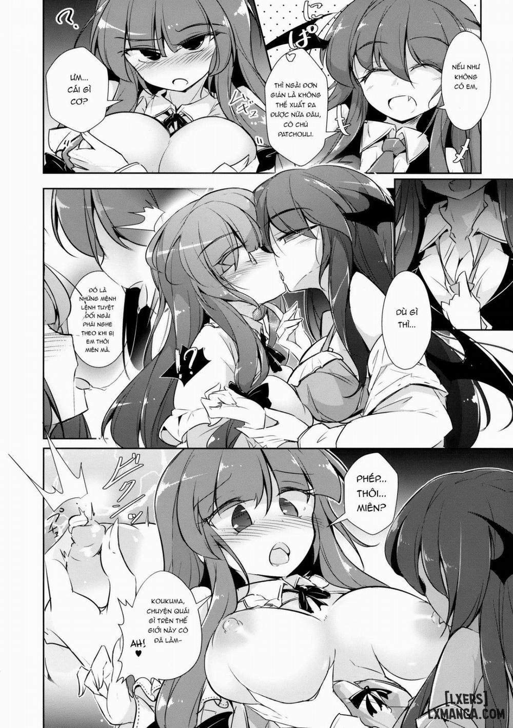 PatchouKoa Nyuuetsu Shujuu Gyakutenda Oneshot trang 11