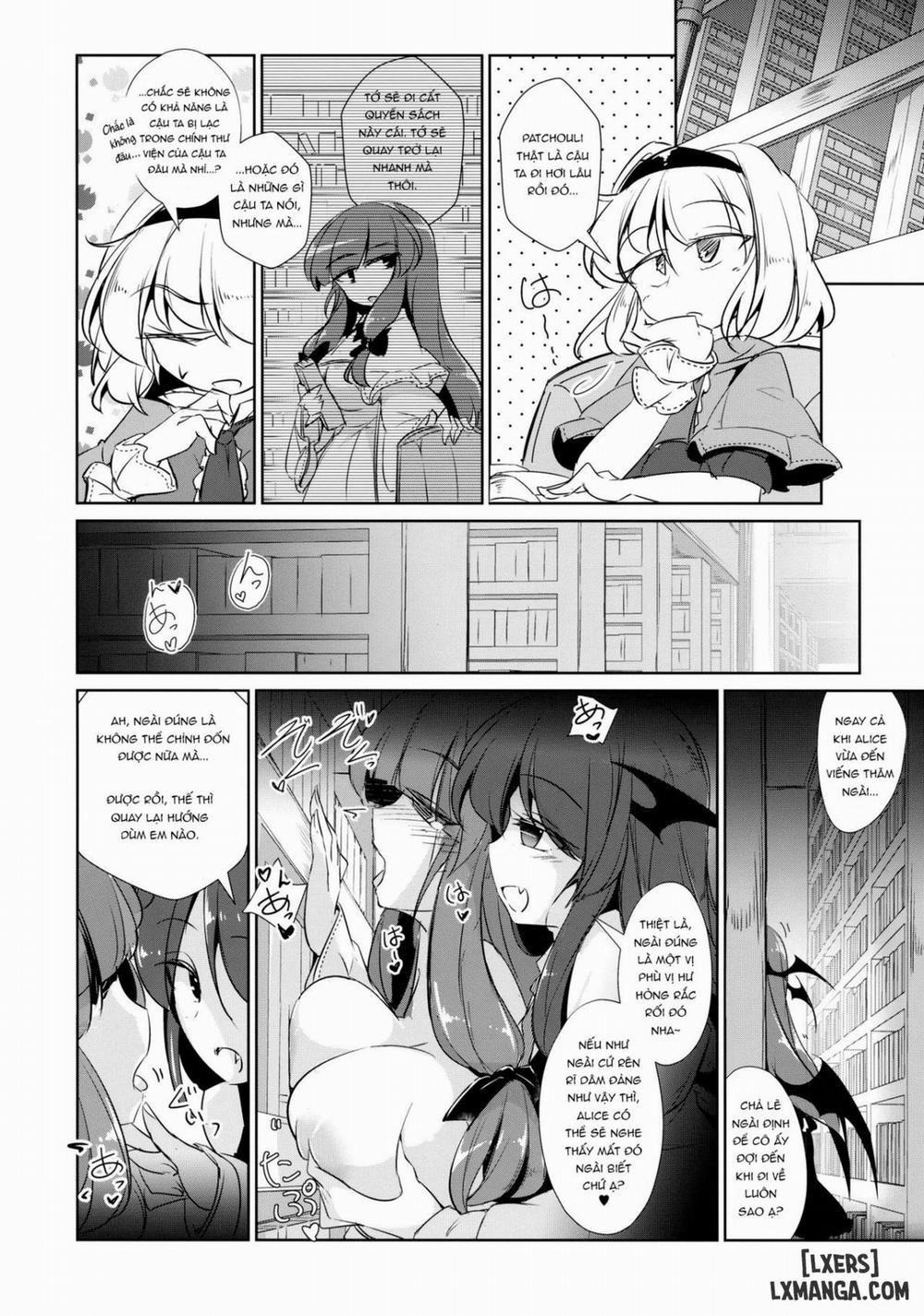 PatchouKoa Nyuuetsu Shujuu Gyakutenda Oneshot trang 19