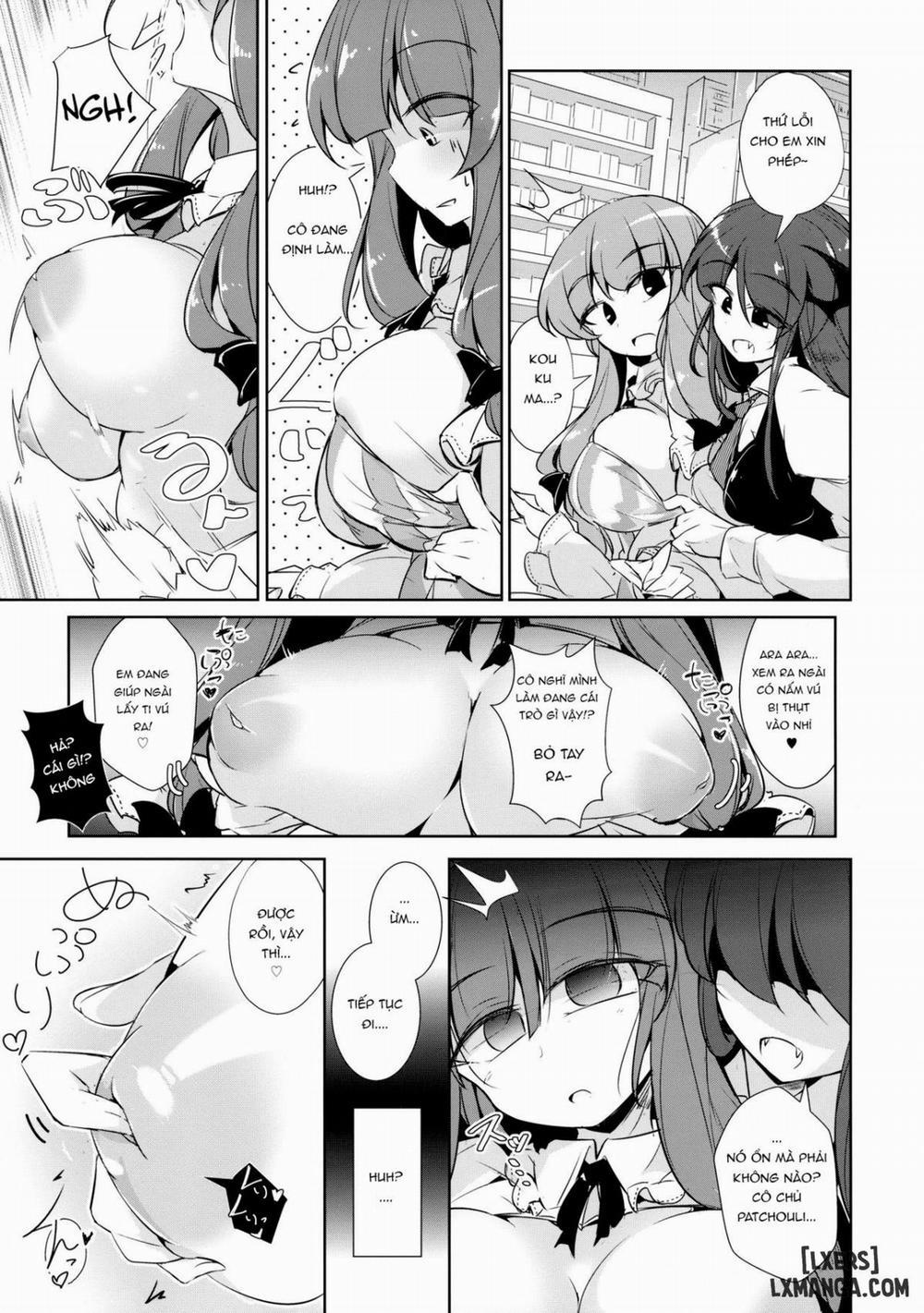 PatchouKoa Nyuuetsu Shujuu Gyakutenda Oneshot trang 5