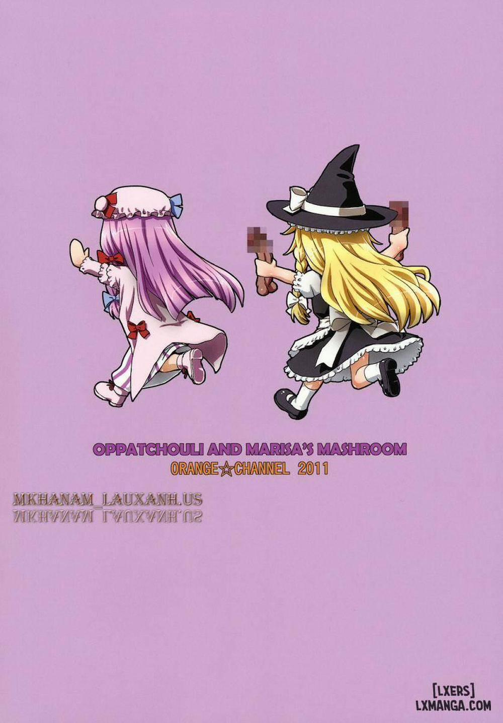 Patchouli And Marisa's Mushrooms Oneshot trang 1
