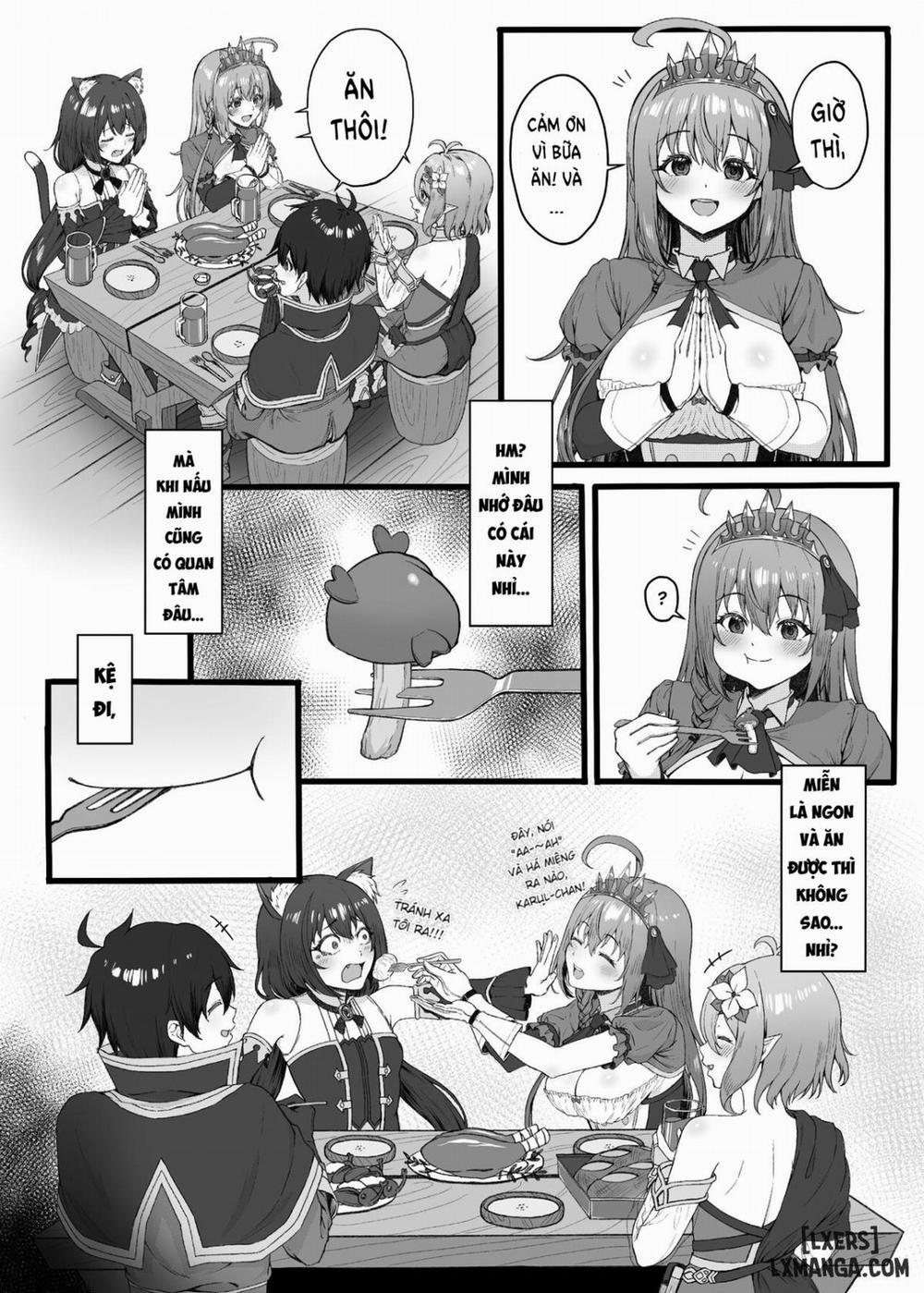 Pecorine wa Gaman Dekinai Oneshot trang 4