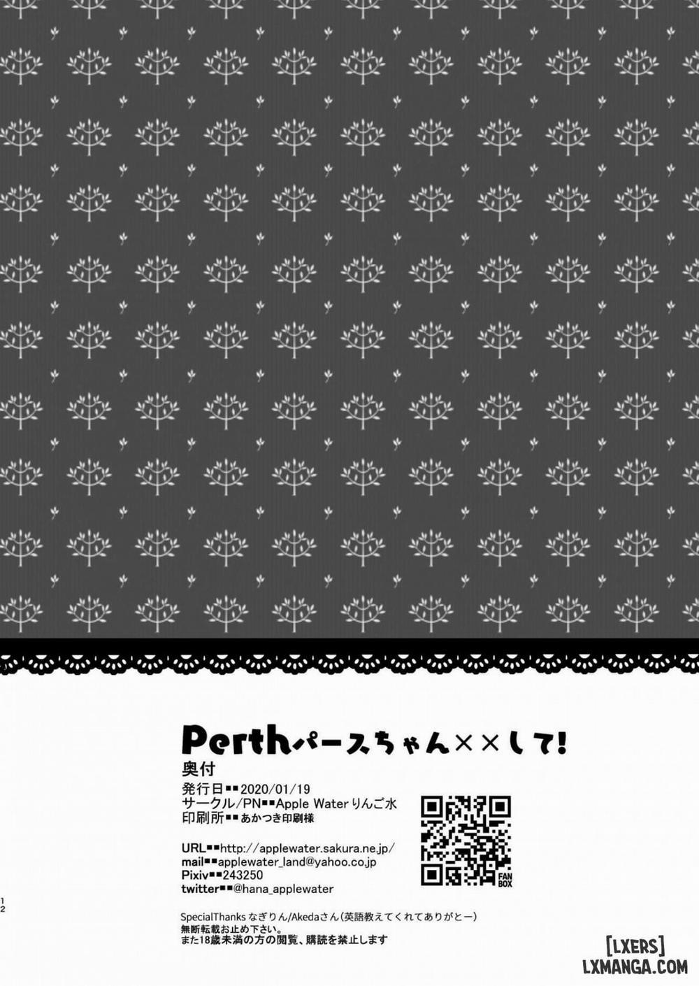 Perth-chan xx shite Oneshot trang 10