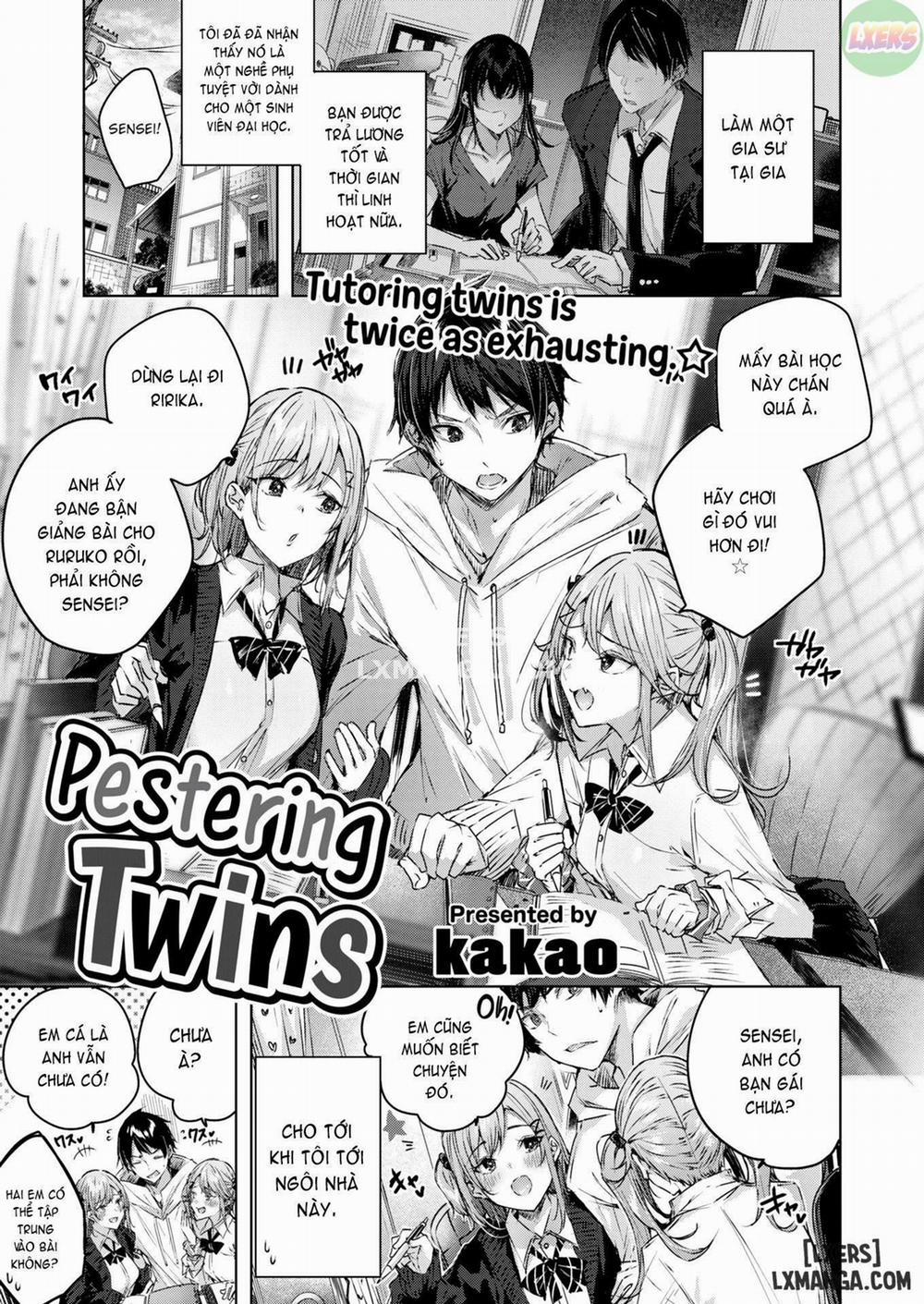 Pestering Twins Oneshot trang 0