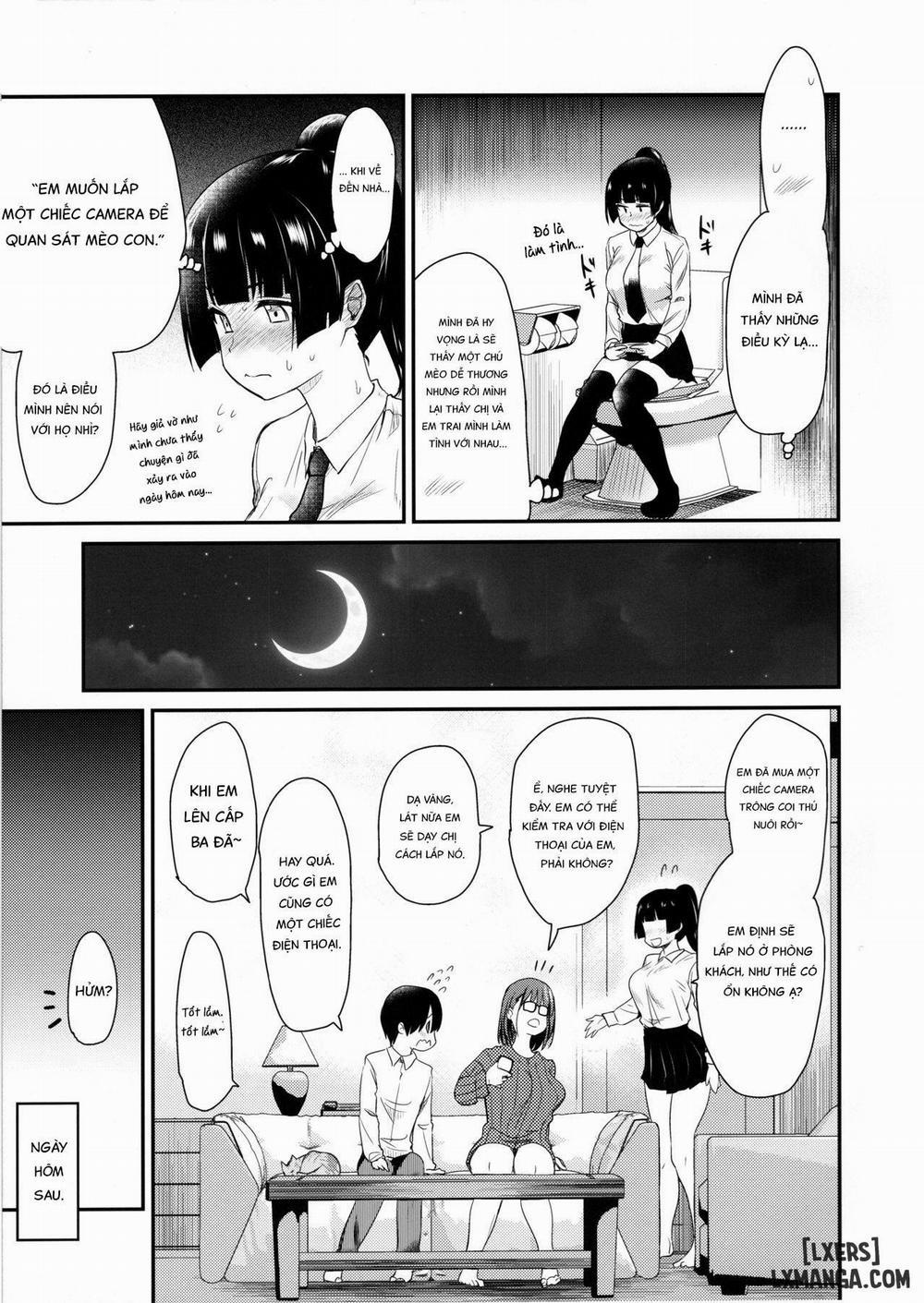 Pet Mimamori Camera ni Ane to Otouto no Sex ga Utsutteta Oneshot trang 14