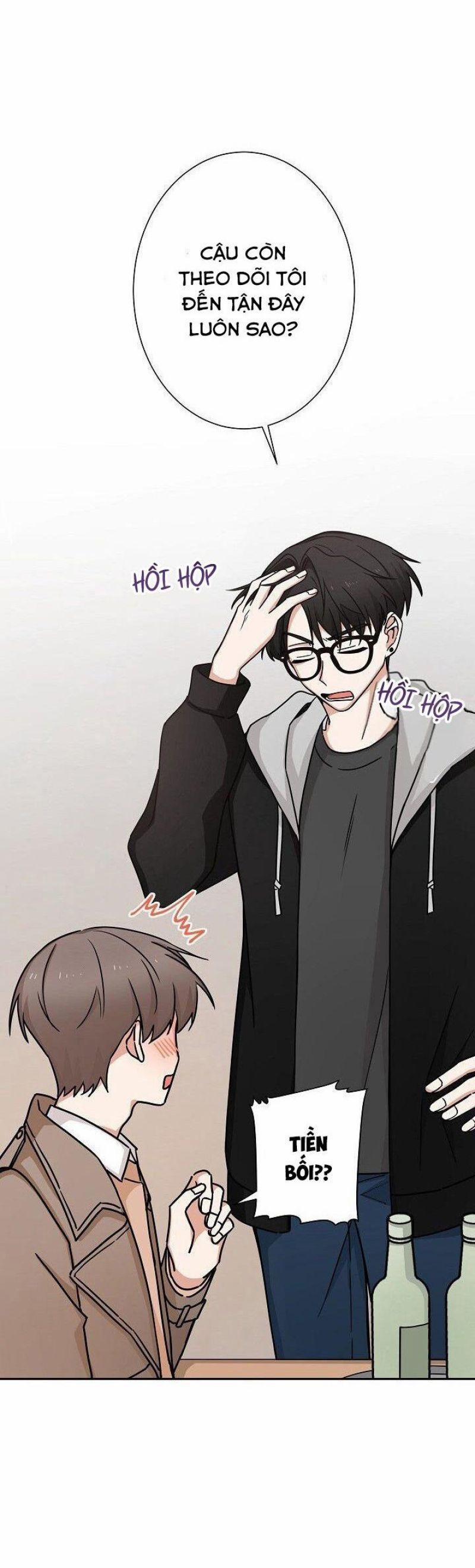 Phải Lòng Tiền Bối Đeo Kính Đáng Yêu 1 trang 35