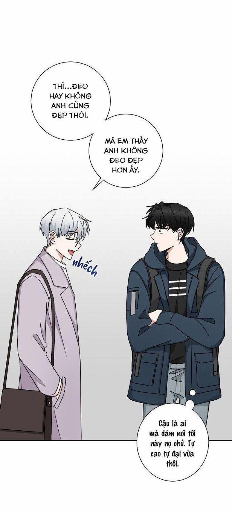 Phải Lòng Tiền Bối Đeo Kính Đáng Yêu 10 trang 34