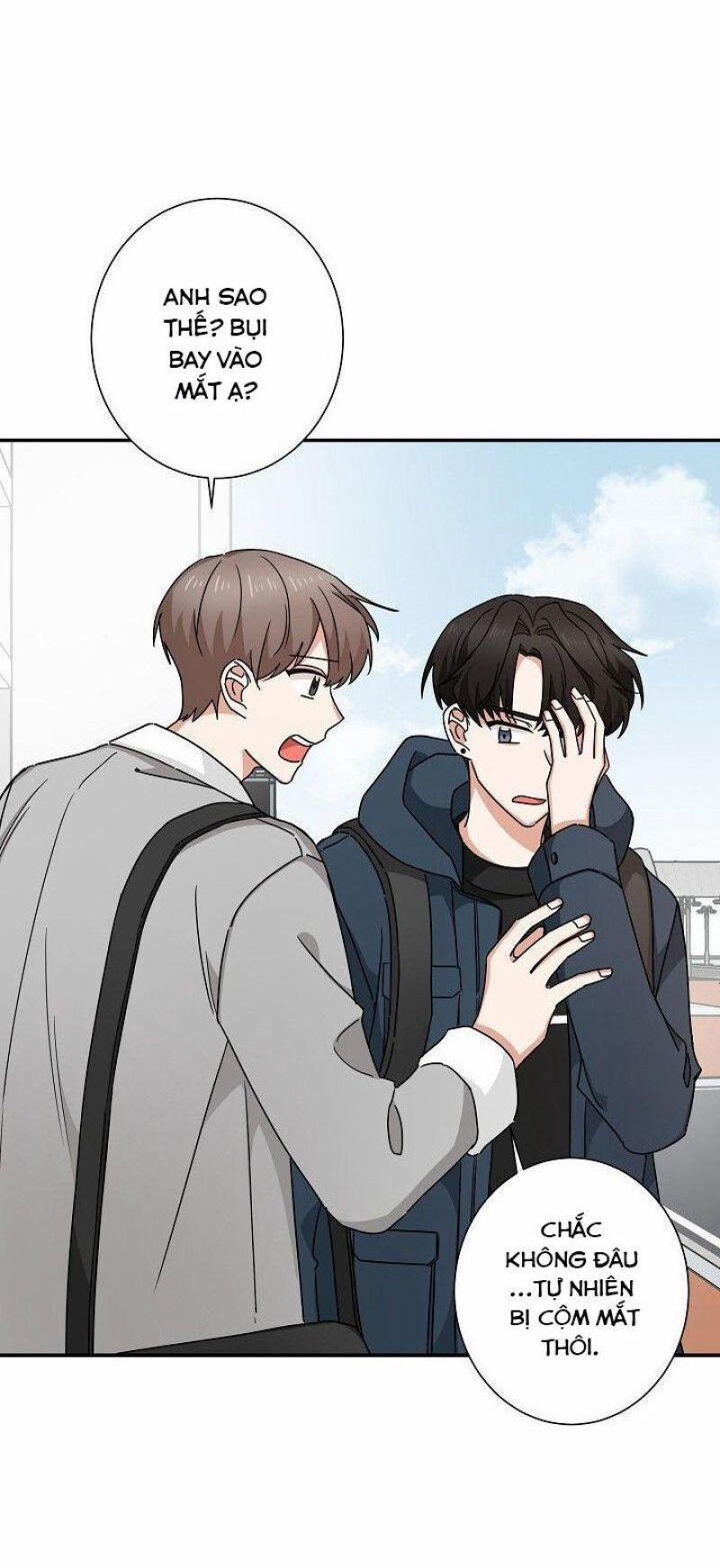 Phải Lòng Tiền Bối Đeo Kính Đáng Yêu 10 trang 44