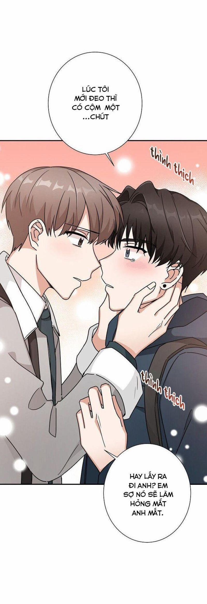 Phải Lòng Tiền Bối Đeo Kính Đáng Yêu 10 trang 47