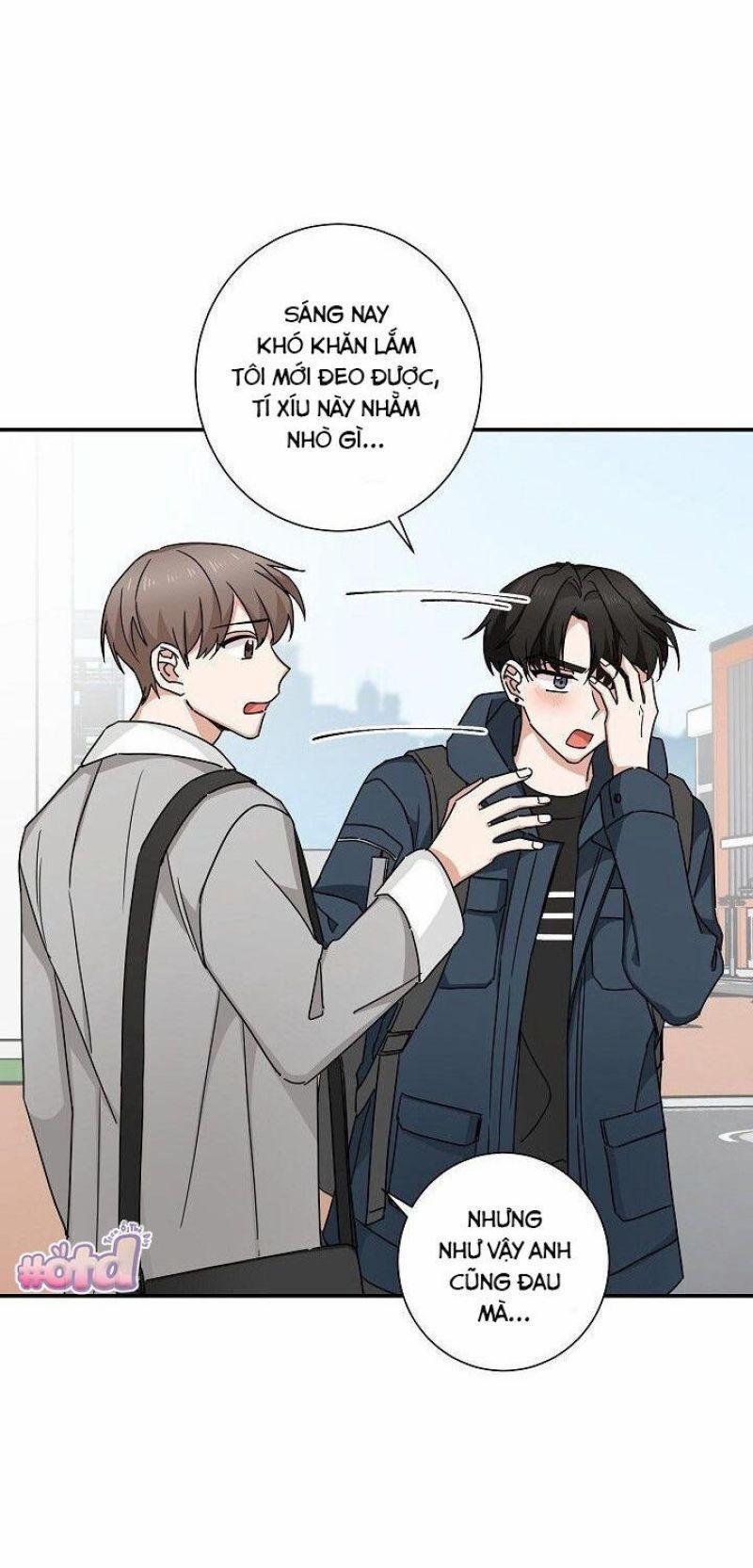 Phải Lòng Tiền Bối Đeo Kính Đáng Yêu 10 trang 48