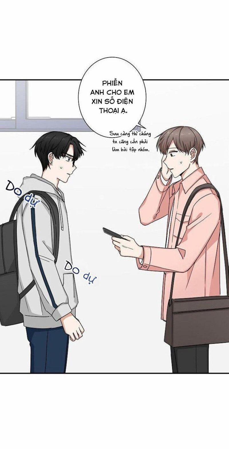 Phải Lòng Tiền Bối Đeo Kính Đáng Yêu 2 trang 36