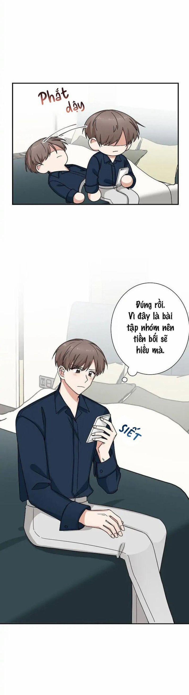 Phải Lòng Tiền Bối Đeo Kính Đáng Yêu 3 trang 23