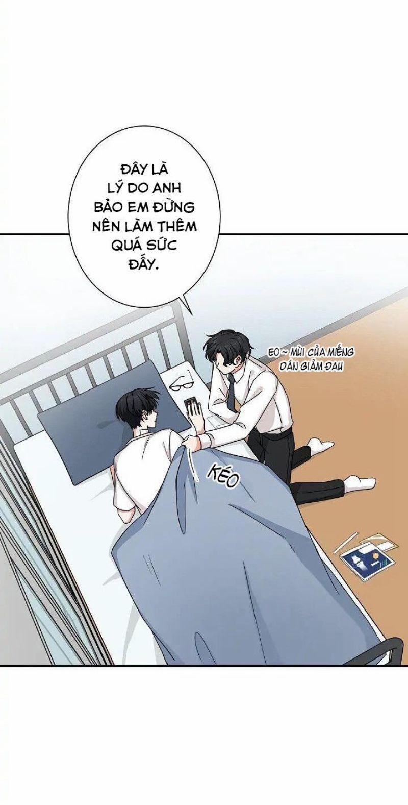 Phải Lòng Tiền Bối Đeo Kính Đáng Yêu 3 trang 30