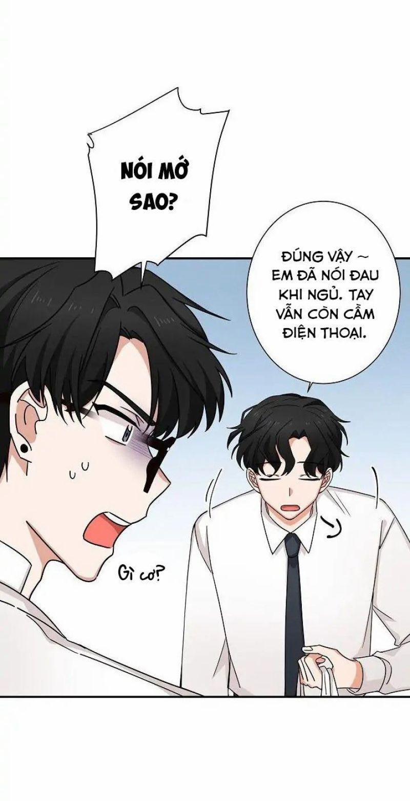 Phải Lòng Tiền Bối Đeo Kính Đáng Yêu 3 trang 56