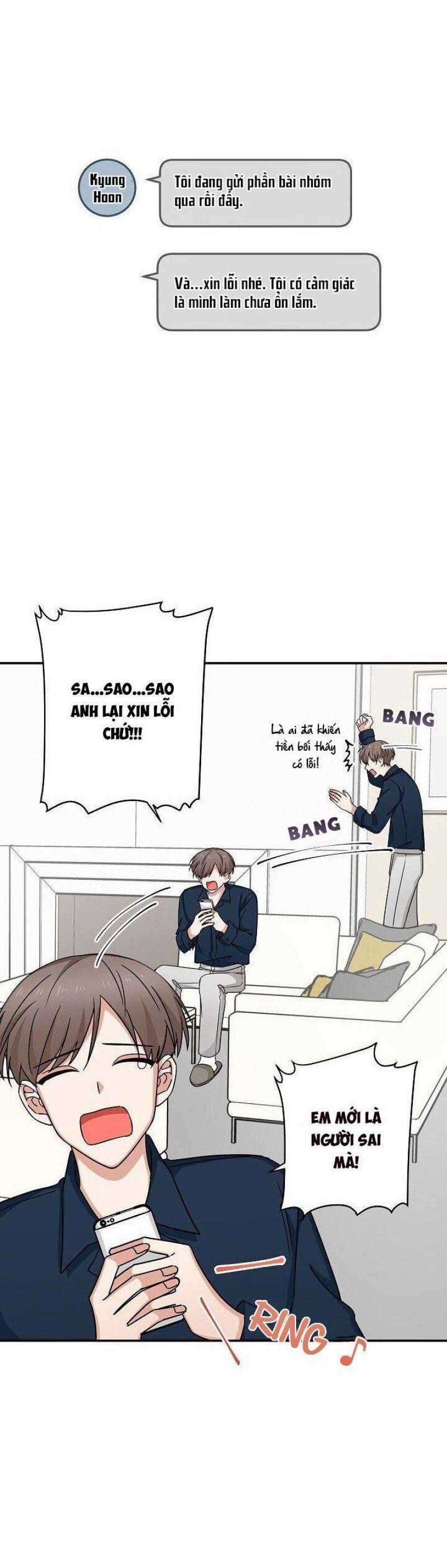 Phải Lòng Tiền Bối Đeo Kính Đáng Yêu 4 trang 29