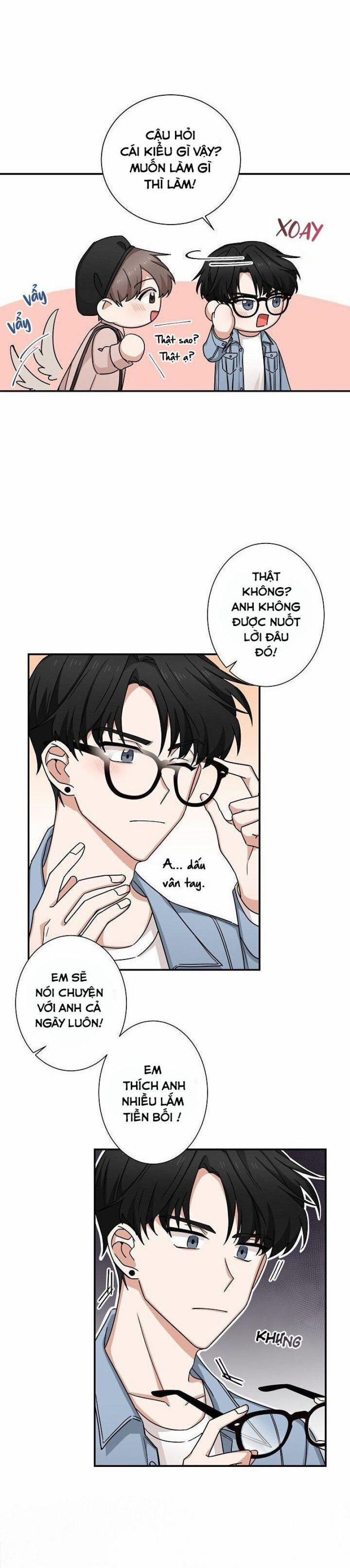 Phải Lòng Tiền Bối Đeo Kính Đáng Yêu 5 trang 40